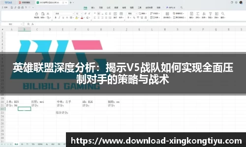 英雄联盟深度分析：揭示V5战队如何实现全面压制对手的策略与战术